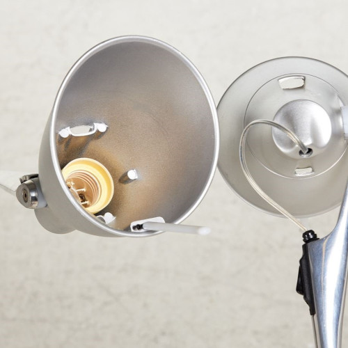Jehs og Laub Model Leo Arkitektlampe Alu Grå - Nemo Italianaluce - discosupport.dk