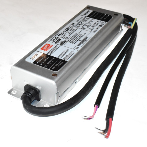 12V LED driver MeanWell ELG-150-12B-3Y - 120W - 12VDC - 10A - IP67 - discosupport.dk