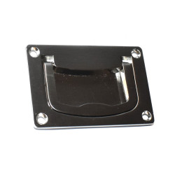 Møbelgreb 50x75mm Undersænket Fliphåndtag - Rustfri Look - Marella Coloniale - discosupport.dk