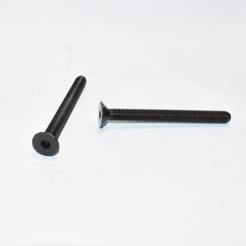 M8x80mm Sort galvaniseret Unbrako Maskinskrue UH DIN 7991 - Pris pr stk
