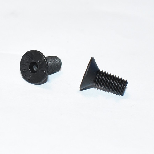 M5x12mm Sort galvaniseret Unbrako Maskinskrue UH DIN 7991 - discosupport.dk