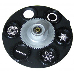 Gobohjul til Shiva 200/250R Scanner - Sort