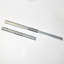 31cm skuffeskinner + 22cm udtræk - Endemål 27x10mm - discosupport.dk
