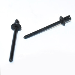 4,8x6mm Sorte Popnitter - Sortgalvaniseret - Pose med 50stk KUN 25kr på discosupport.dk!