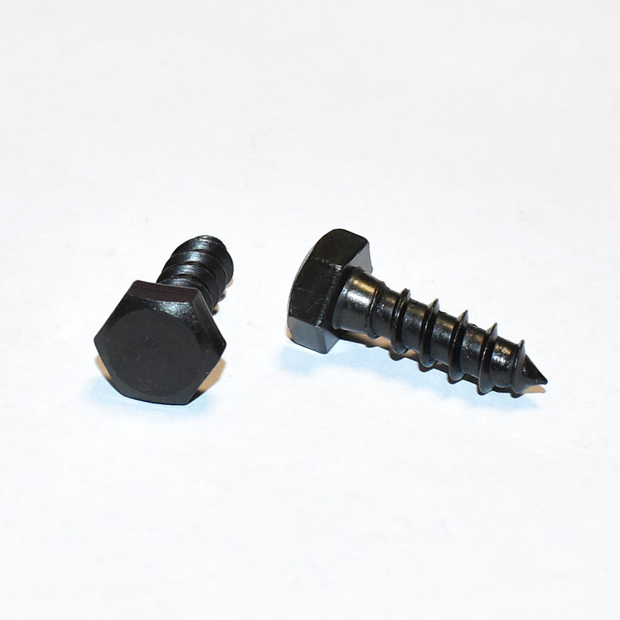 8x25mm Sort Fransk Skrue - Elgalvaniseret DIN 571 - discosupport.dk