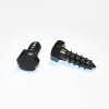 8x25mm Sort Fransk Skrue - Elgalvaniseret DIN 571 - discosupport.dk