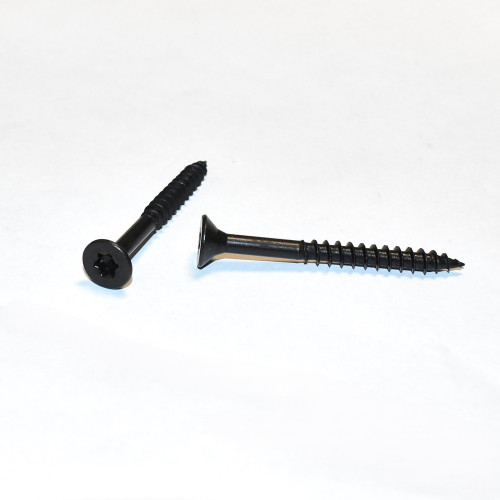 6x60mm Sort galvaniseret Spånpladeskrue UH Torx 30 - discosupport.dk