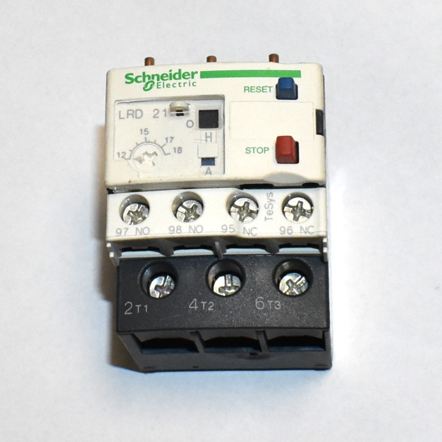 Telemecanique LRD21 Termorelæ 12-18A - Schneider Electric - discosupport.dk