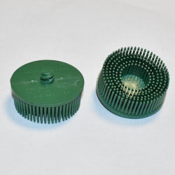 3M Roloc Børsterondel RD-ZB P50 - Grøn - 50mm - discosupport.dk