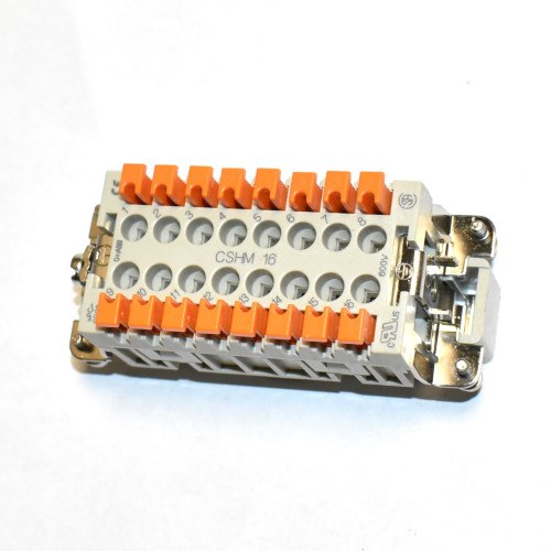 ILME 16 Pol Han indsats Squish Terminaler - 16A - 500V - CSHM 16 - discosupport.dk