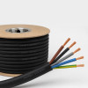 Gummikabel 5x2,5mm2 - 5G2,5 mm² H07RN-F Sort - Køb BILLIGT på discosupport.dk