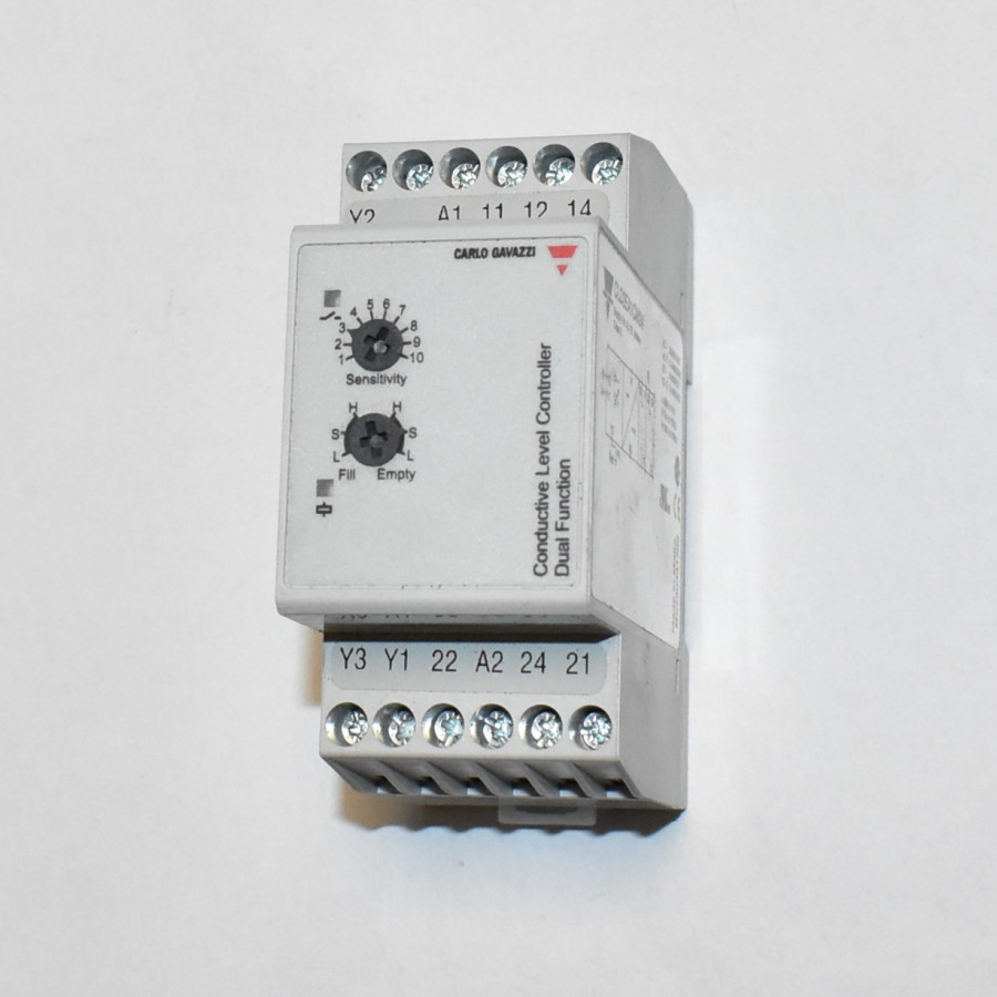 Niveaurelæ - Carlo Gavazzi CLD2EA1CM24 - Conductive Level Controller - discosupport.dk
