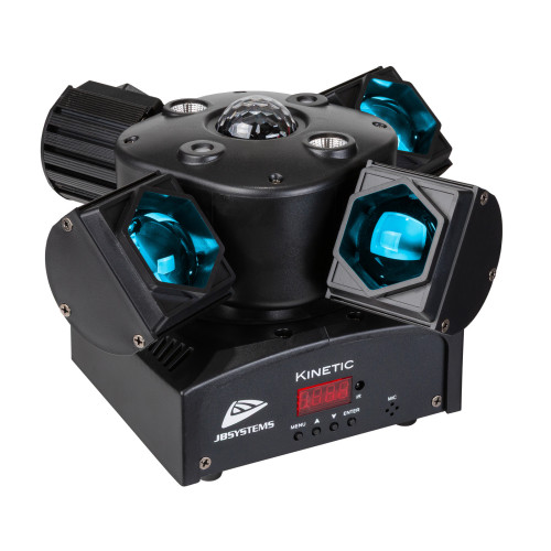 Kinetic DMX Multi LED-lyseffekt 120W Moving Light - discosupport.dk!