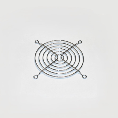 Blæsergitter 92mm - Krom - Fan Guard 92x92mm - discosupport.dk