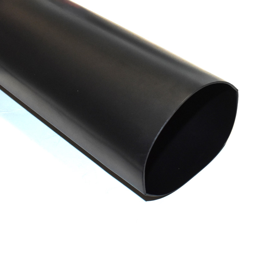 95mm Sort Krympeflex med Lim - 50cm - Krymper 95-25mm - Ekstra Kraftig Kvalitet - discosupport.dk