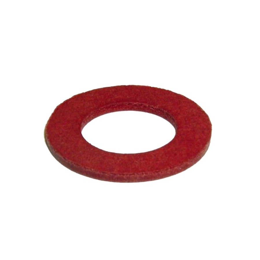 Fiberring 24-14-2mm - Rød Fiberpakning Ø24mm - discosupport.dk