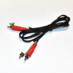 1,2M Phono Kabel - Audio Connection Cable RCA - Monacor AC-122 - discosupport.dk