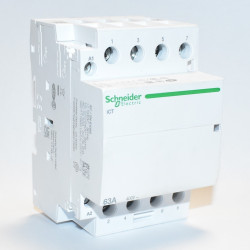 Schneider A9C20864 kontaktor Acti 9 ICT 4 polet 63A - Spole 230V - discosupport.dk