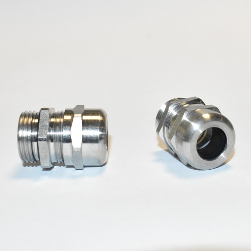 M20x1,5 Kabelforskruning - Rustfrit Stål - til 6-12mm kabel - IP68