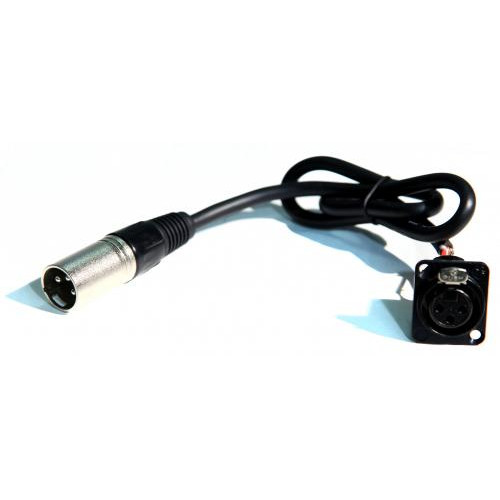 Køb DMX Kabel - Mikrofonkabel - XLR hun indbygning til XLR han kabel - 125cm - Special Kabel