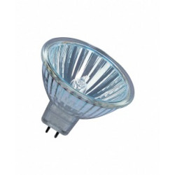 Køb Osram 46870 Decostar Alu  WFL - 12V 50W - Ø50mm MR16 Halogenpære  - Pris 45kr