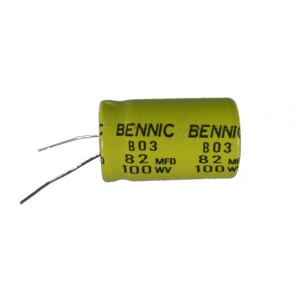 Køb 5,6uF Kondensator- 100 Volt Bipolar - Bennic B05 RDG - højttalere her!