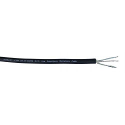 Tasker Mikrofon/DMX kabel - sort (100m rulle)