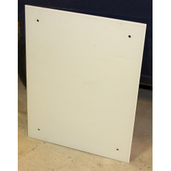 Hvid Glasplade - 56x72cm