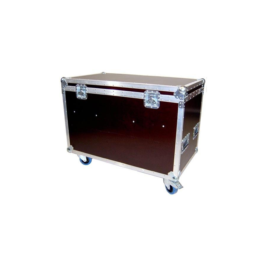 Køb Housebox 125 cm med Blå Tente Hjul - 125x52cm Højde 72cm Billige flightcase her!