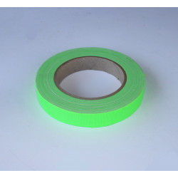 19mm UV tape grøn - Længde 25m - Neon Tape - Køb her hos Discosupport