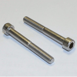 M6x50mm Rustfri A2 Unbrakoskrue CH DIN 912 - A2-70 - Køb på discosupport.dk
