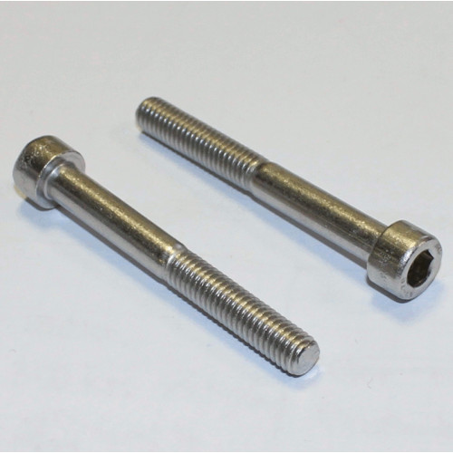 M6x50mm Rustfri A2 Unbrakoskrue CH DIN 912 - A2-70 - Køb på discosupport.dk