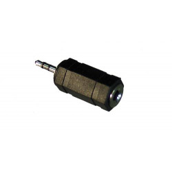 Jack 2,5 mm til minijack adaptor
