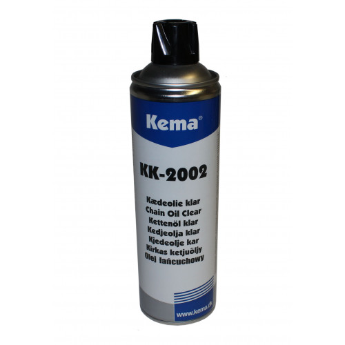 Kema Kædeolie KK-2002 - 500ml spray - TILBUD 105kr! Køb på discosupport.dk