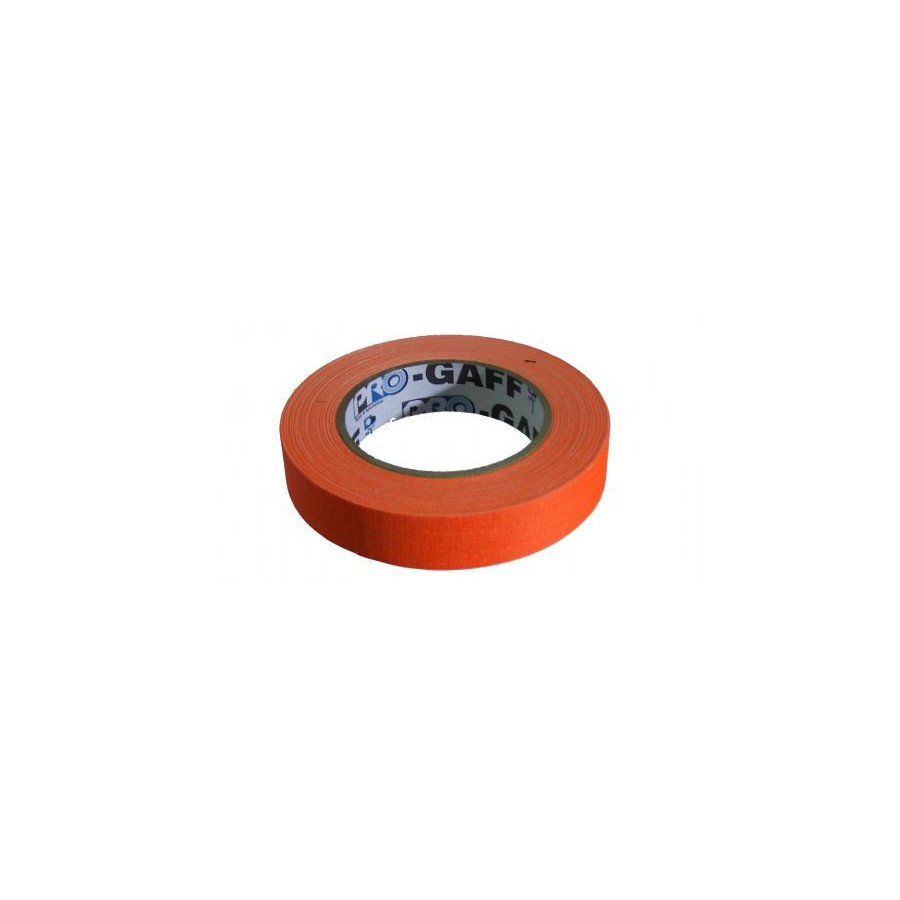 UV tape i Orange 19mm x 25meter - Mange forskellige farver her - Køb online nu
