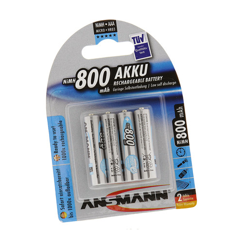 Genopladelig Batteri Ansmann Energy 1.2V AAA (4stk)