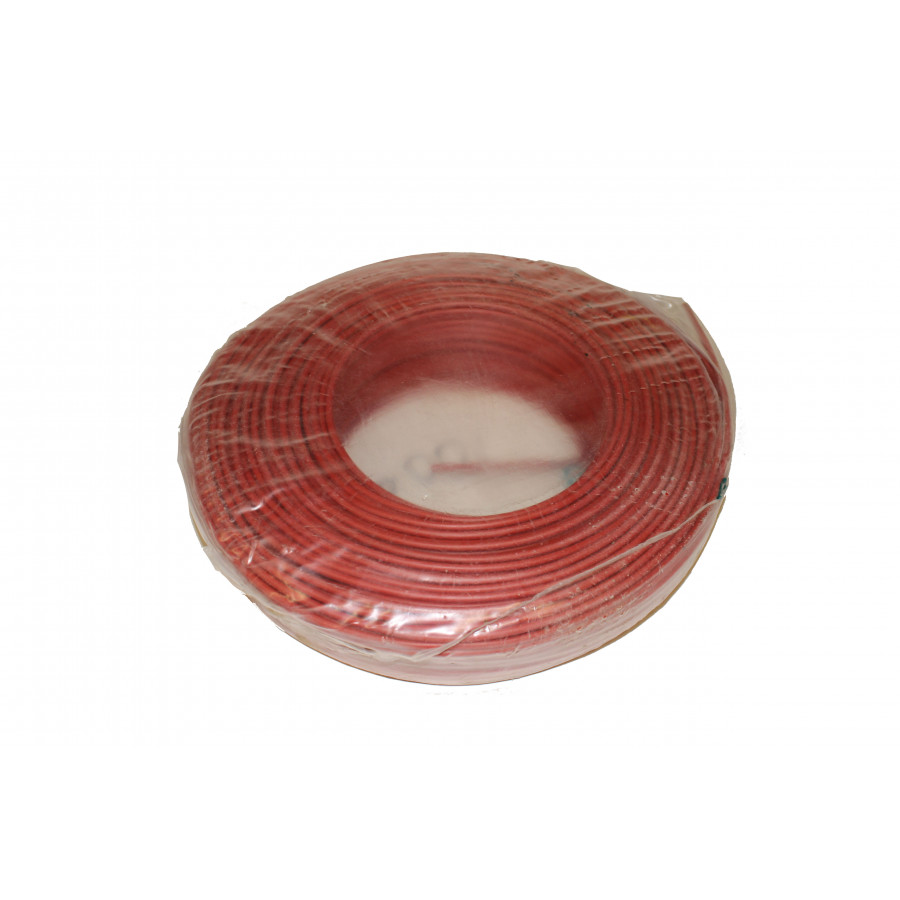 PVT - 1x0,75 mm2 - Rød/hvid ledning - 190m