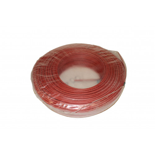 PVT - 1x0,75 mm2 - Rød/hvid ledning - 190m