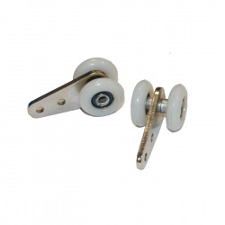 Nylon Hjul Til Skydeskinne - Skydedør - Skydelåge Ø23x24mm
