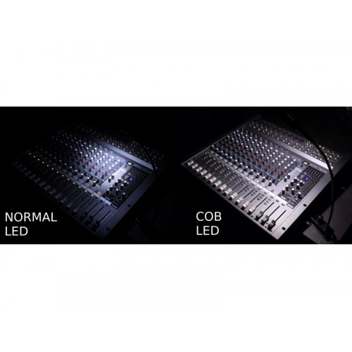 COB LED Racklys - Til Montering i 19" rack