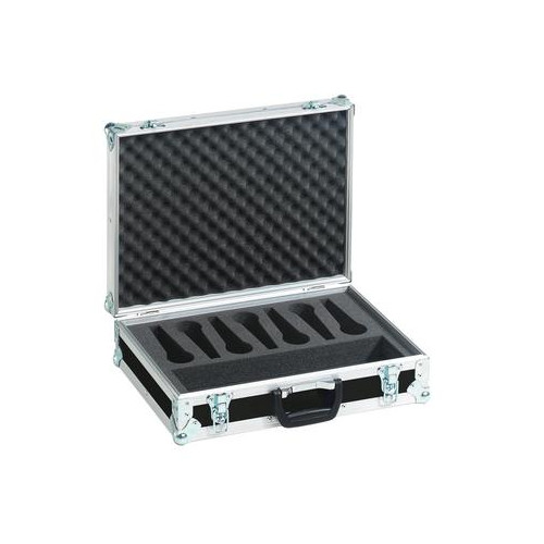 Kuffert til 7stk mikrofoner Sort - 410 x 310 x 135mm  