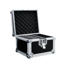 Kuffert til 6stk mikrofoner Sort - 340 x 305 x 270mm  