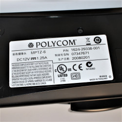 Polycom MPTZ-6 Video- og Konferrence Kamera. Bestil dit video- og konferenceudstyr hos discosupport.dk