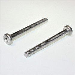 M5x50mm Maskinskruer A4 Rustfri Syrefast DIN 7985 - Køb billigt på discosupport.dk!