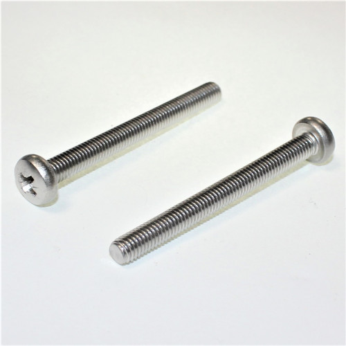 M5x50mm Maskinskruer A4 Rustfri Syrefast DIN 7985 - Køb billigt på discosupport.dk!