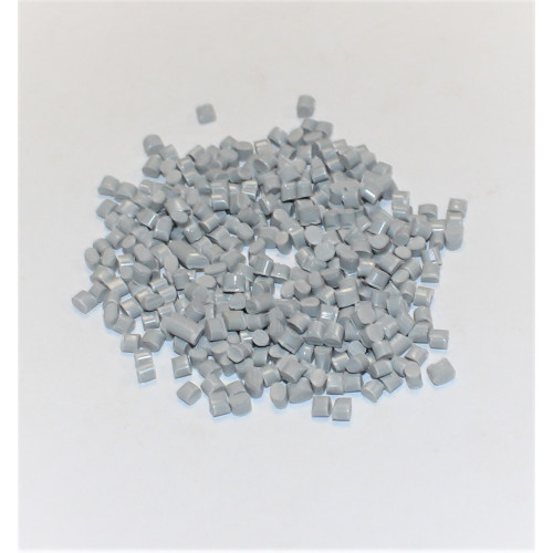 Grå Plastgranulat / Dukkefyld / Plasthagl - 1 KG Grå Plastgranulat / Dukkefyld / Plasthagl - 1 KG