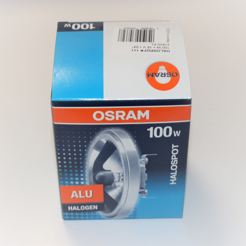Halospot Osram ALU 41850 FL - Ø:111mm - G53 -12V 100W