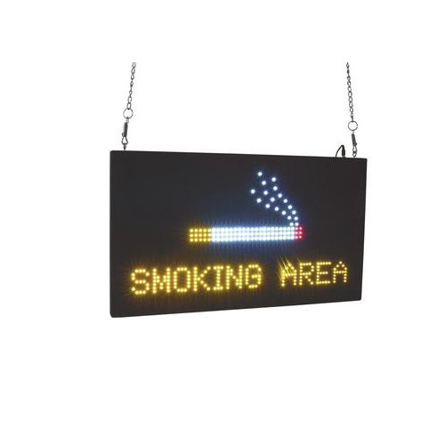 Rygeskilt i LED - Køb dit LED smoking area Sign online på discosupport.dk! NEMT HURTIGT BILLIGT!