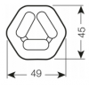 26W Kompakt lysstofrør - OSRAM - Narva - Sylvania - Philips - GX24Q-3 4-pin sokkel - discosupport.dk