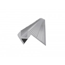 Trappe Profil Aluminium 10x10mm (2m) - LED bånd kan monteres. Køb din trappeprofil 10x10mm online på discsupport.dk!
